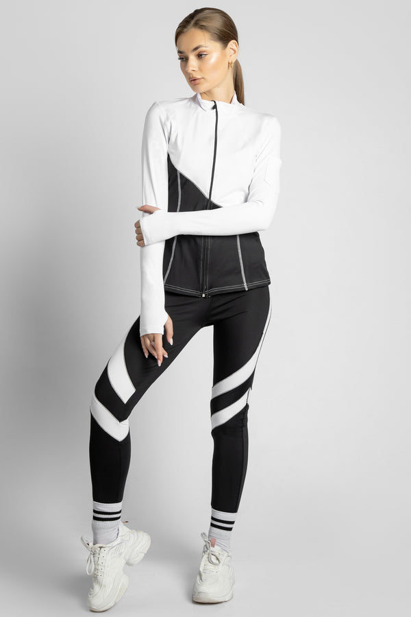 B Apex 2-Piece Yoga Set: Jacket & Leggings