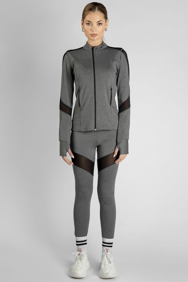 Apex 2-Piece Yoga Set: Jacket & Leggings