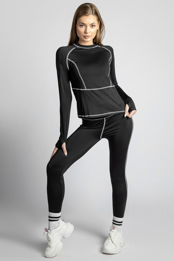 Apex 2-Piece Yoga Set: Jacket & Leggings